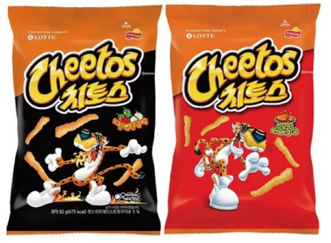 치토스 매콤달콤한맛 82g 4p + 스모키바베큐맛 82g 4p 세트, 1세트