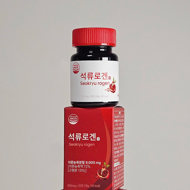 석류로겐 프리미엄 솔루션, 30정, 3개