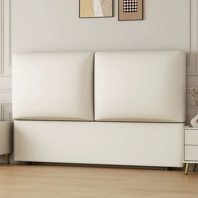 원목 침대 헤드 프레임 머리판 헤드보드 호텔식, N. B 미백색 원목 프레임