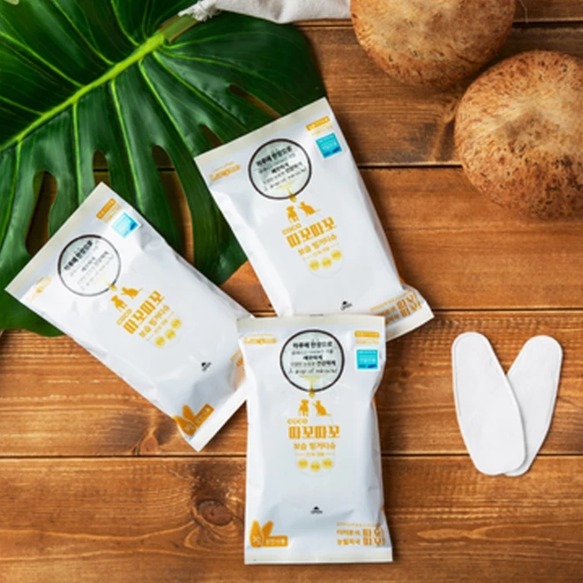 코코 따꼬따꼬 강아지 고양이 발효 코코넛오일 눈+귀 보습 핑거티슈 물티슈 30매, 1개 - 쿠팡