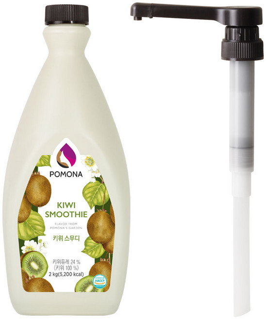 포모나 키위 스무디 2kg + 전용 펌프 세트, 1개