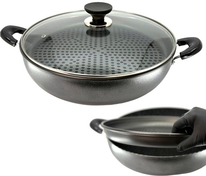 써니주방 낮은 경질찜기 코팅찜솥, 1개, 20cm