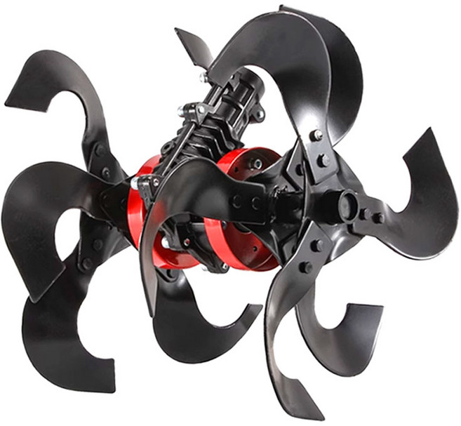 예초기 부착형 헤드 쟁기날(대) MGT 예초기로타리 텃밭 미니 관리기 주말농장, 1개