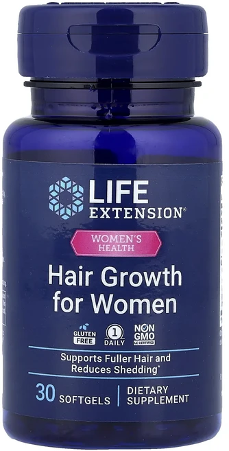 단백질 비타민 철분 마그내슘 칼슘 Life Extension 여성 건강 여성용 모발 성장 소프트젤 30정 고루고루섭취해주세요, LifeExtension여성건강여성용모발성장소프트젤30, 1개 - 쿠팡