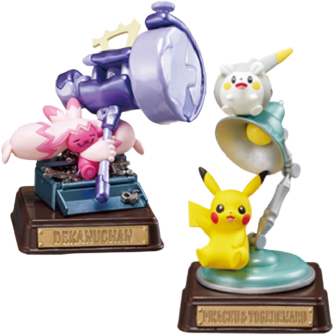 포켓몬스터 피규어 빈티지 피카츄 토게데마루 두드리짱, 1개