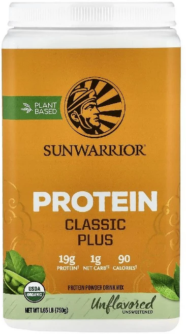 선워리어 클래식 플러스 프로틴 단백질 Classic Plus Protein 무맛 750g - 쿠팡