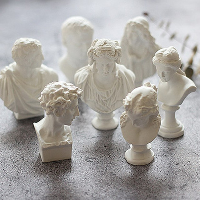 미니 석고상 8style 데생 미술 화방 인테리어 소품 디자인 아이디어 상품, 비너스