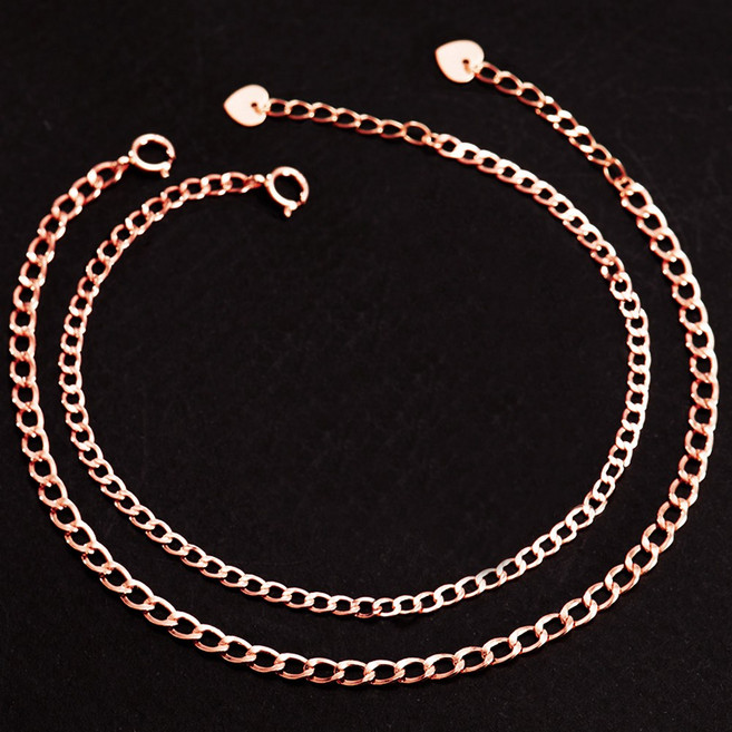 에바주얼리 노바 커플 금 체인 팔찌 14k 18k 팔찌 생일 선물