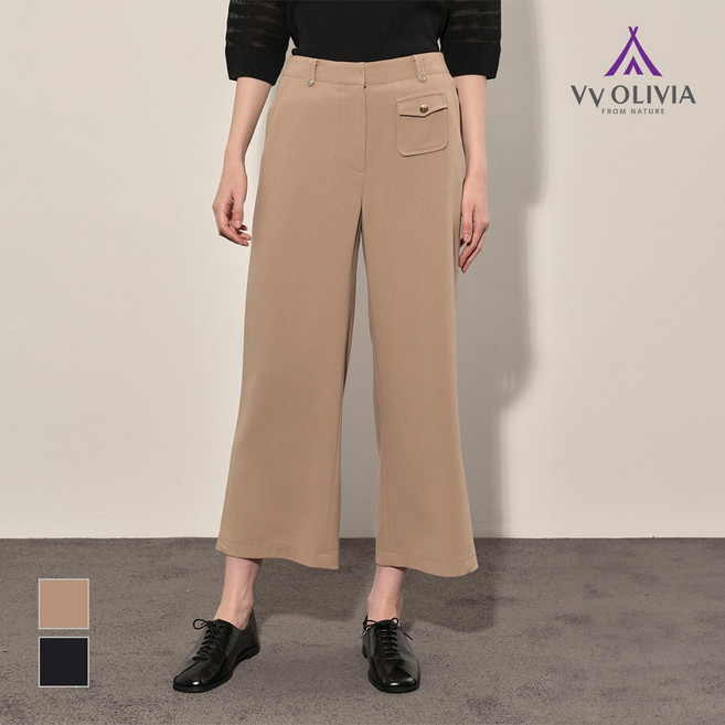 [비비올리비아] 큐롯 팬츠_VVPDL4F8271