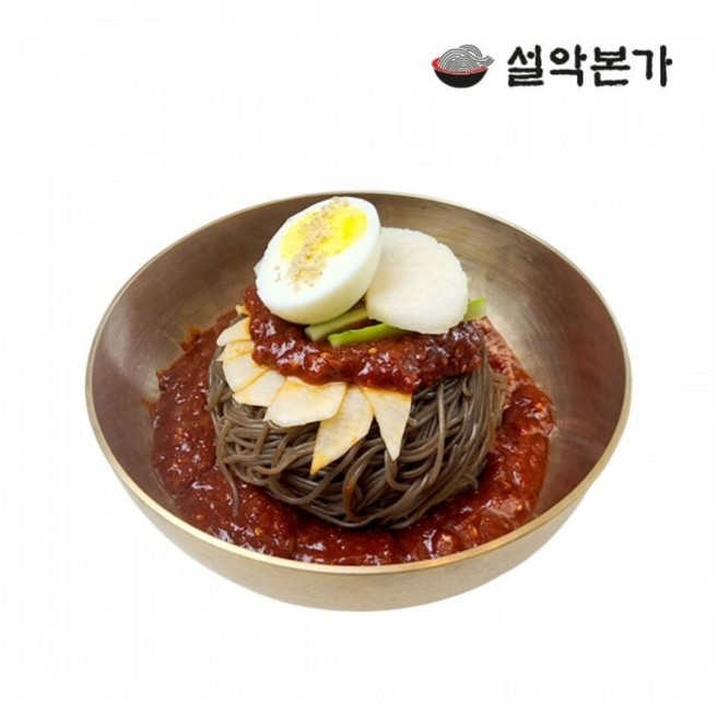 설악본가 불냉면 매운냉면 10인분 세트(칡냉면 10인분 + 매움장 10인분), 1세트, 2.5kg