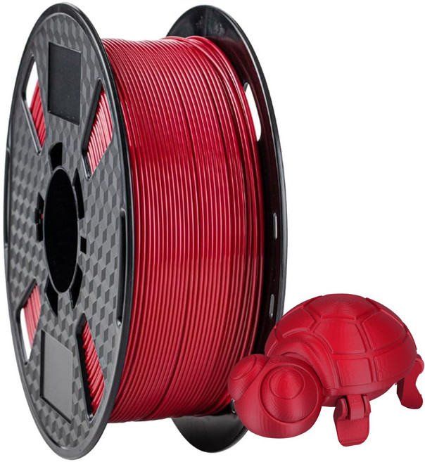 CC3D PETG 레드 플라스틱 필라멘트 1.75mm 1kg 3D 프린터