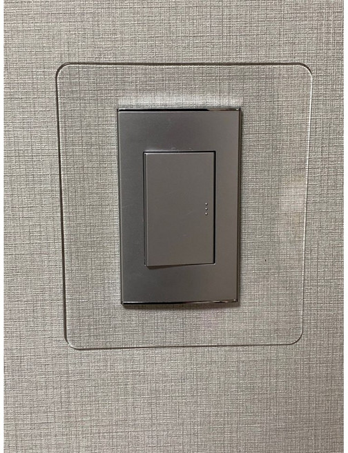 아크릴스위치커버 스위치커버벽지 손때방지 투명커버, 스위치커버 소형