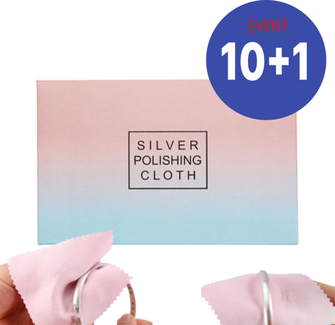 은 실버 폴리싱천 닦는 천 광택 광천 변색 쥬얼리 클리너