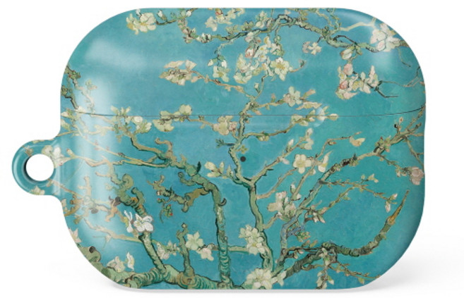 데이투데이 에어팟 프로 2세대 케이스, 반 고흐 / 아몬드나무, 에어팟프로2세대