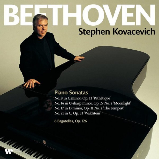 [LP] Stephen Kovacevich 베토벤: 피아노 소나타 8번 `비창` 14번 `월광` 17번 `템페스트` 21번 `발트슈타인` - 스티븐 코바세비치 [2LP]