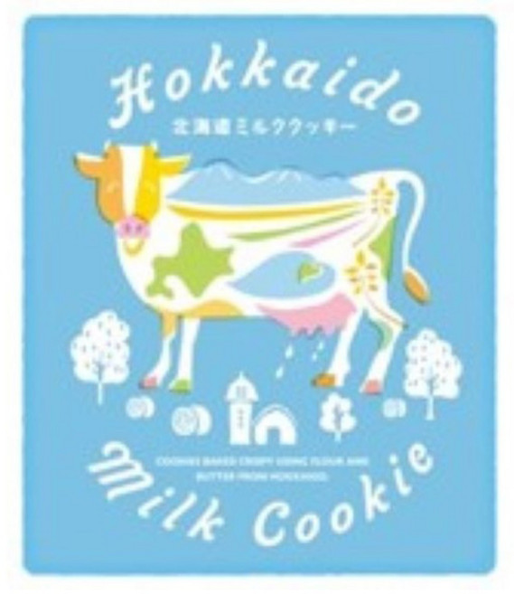北海道牛奶餅乾 16枚入, 1個
