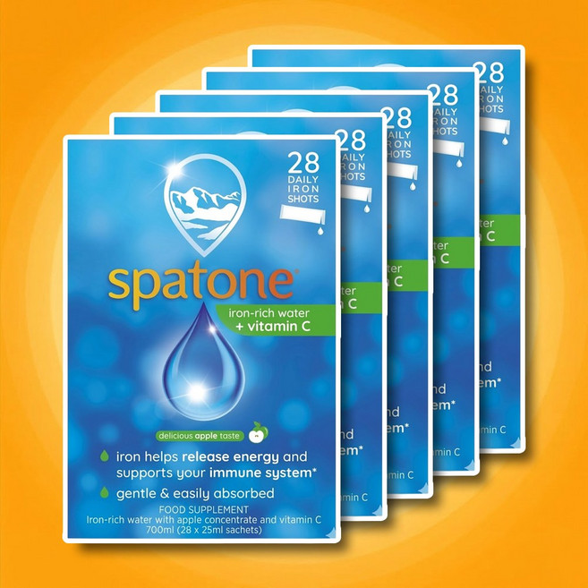 나인멜로 스파톤철분제 스파톤애플 철분제 액상철분제 철분제액상, 5개