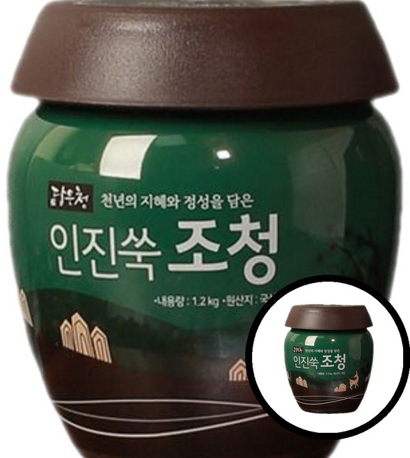 담은청인진쑥조청 1.2kg 키워드 인진쑥 조청 청품 TLj02661 z18+571jF