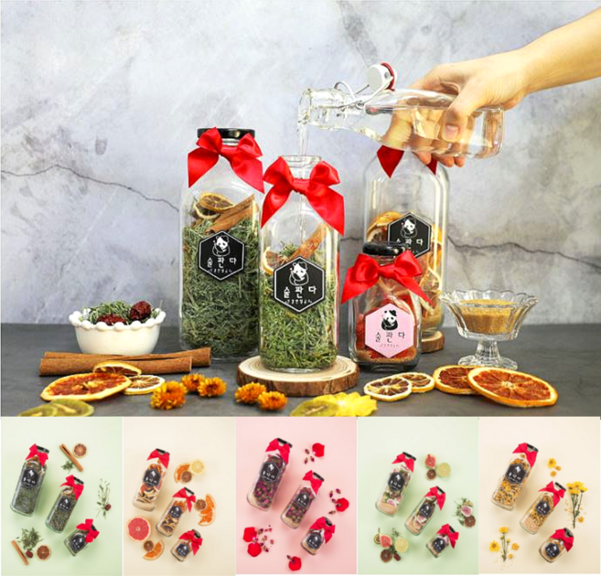 담금주키트 홈파티준비 DIY칵테일만들기 야관문주 딸기주 국화주 장미주 파인키위주 무화라임주 자몽레몬주 상그리아, 딸기베리, 200ml, 선물용 쇼핑백 추가 없음, 1개, 200ml