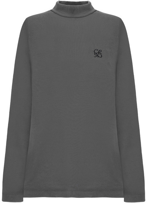 크로커다일레이디 크로커다일레이디 데일리 하이넥 롱슬리브 탑_CLCWTS904