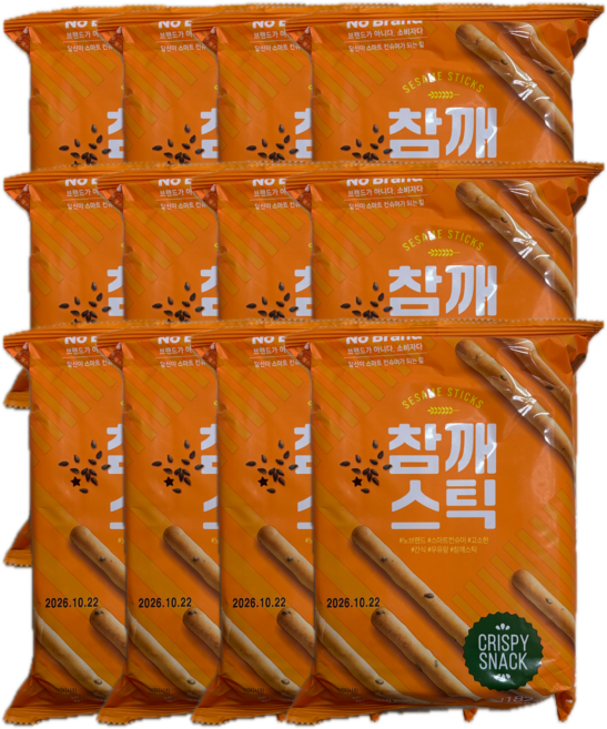 노브랜드 참깨스틱, 12개, 187g