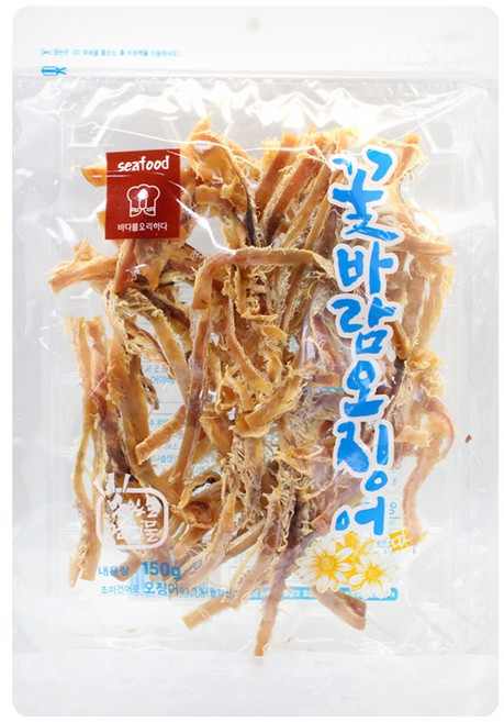 꽃바람오징어 [150g], 1개, 상세 설명 참조