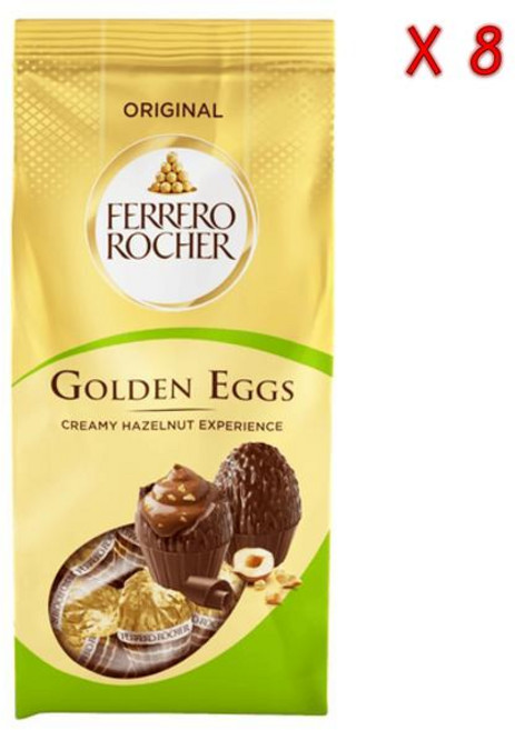 페레로로쉐 화이트 골든 에그 백, 8개, 90g