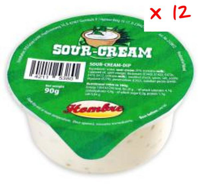 홈브레 사우어 크림, 90g, 12개