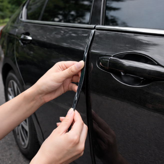 모토넥스 문콕 방지 차량 보호 도어 가드, 1개, 블랙