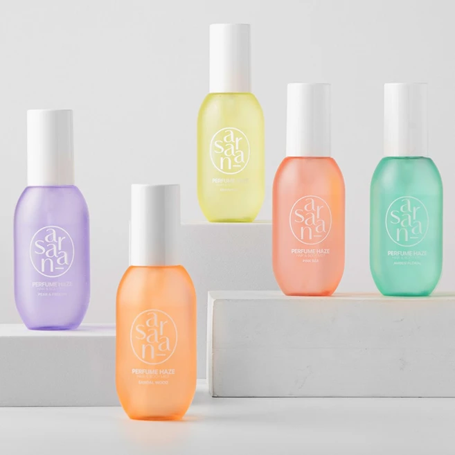 사라나라 퍼퓸헤이즈 헤어 & 바디 미스트 코튼 캔디, 1개, 100g - 쿠팡