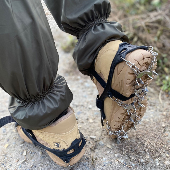 AFLEX 눈밭 등산 논슬립 26핀 아이젠