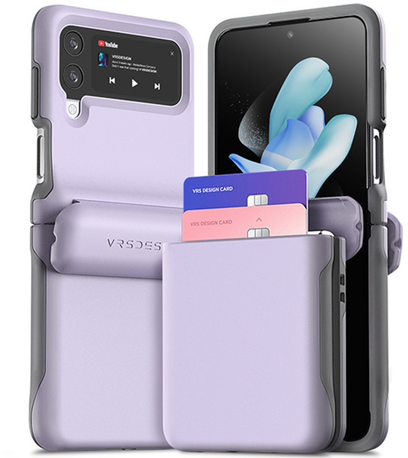 베루스 자동 힌지 보호 카드 수납 모던 고 휴대폰 케이스