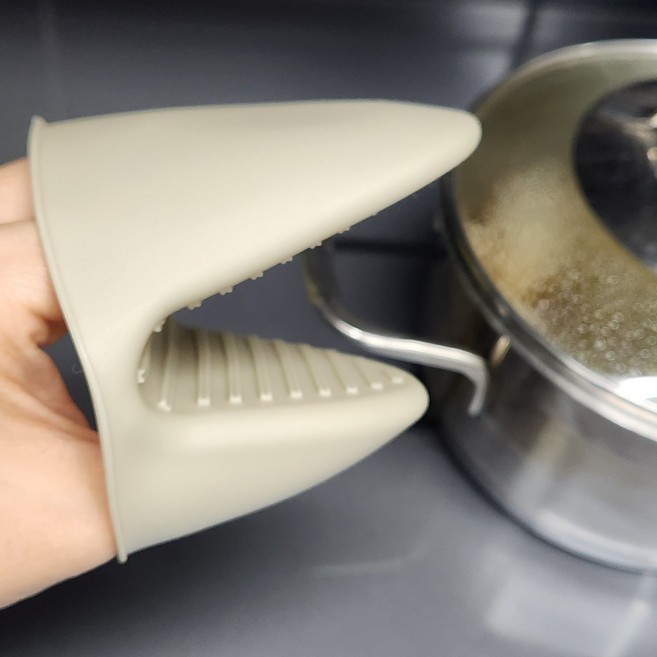 실리콘 냄비손잡이 주방용 냄비장갑 2P, 1세트, 핑크