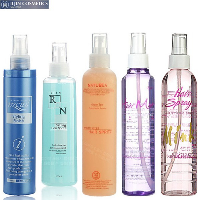 일진 헤어 스프레이 미스트 하드스프레이 강력스프레이 스프리츠 피니싱 헤어젤 왁스 무스 헤어에센스 로션 세럼 마무리스프레이 헤나, 1개, 250ml