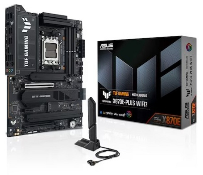 ASUS TUF Gaming X870E-PLUS WIFI7 대원씨티에스 (AMD 소켓AM5 DDR5 메인보드)