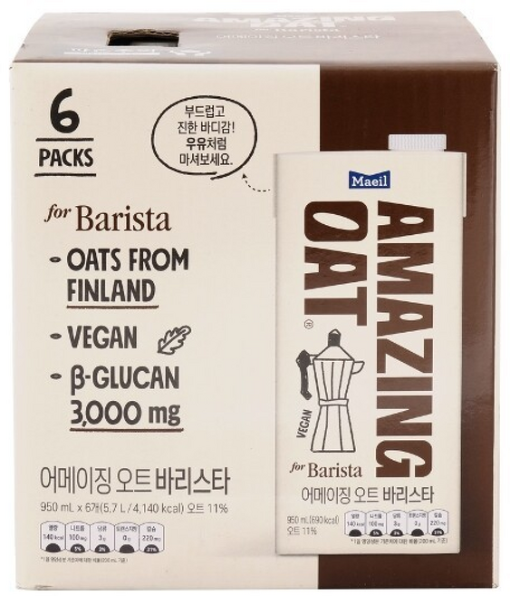 매일유업 어메이징 오트, 950ml, 1개