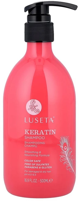 루세타뷰티 케라틴 샴푸 500ml(16.9fl oz), 1개, 500ml - 쿠팡