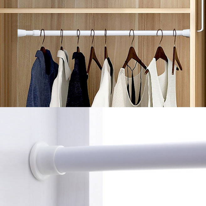 초강력 압축봉 못없이 긴 커튼봉 무타공 못없는 행거봉, 5호 150-278cm