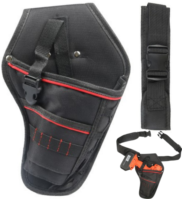 프라홈 600D 방수 전동 공구 허리 벨트 가방, 1개