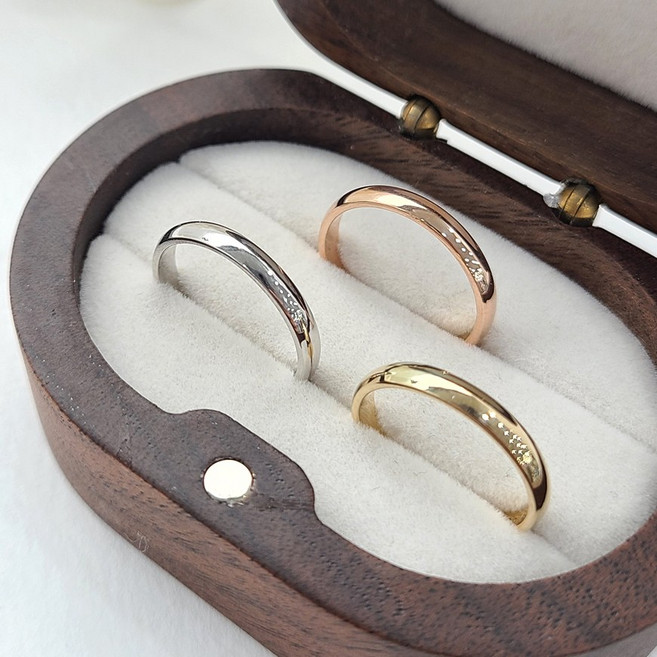 오로프 전체 14K 엥게이지 0.5돈 반지 (1.87g)