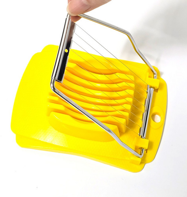 루키주방 계란절단기 에그슬라이서, 1개, 8줄 커팅