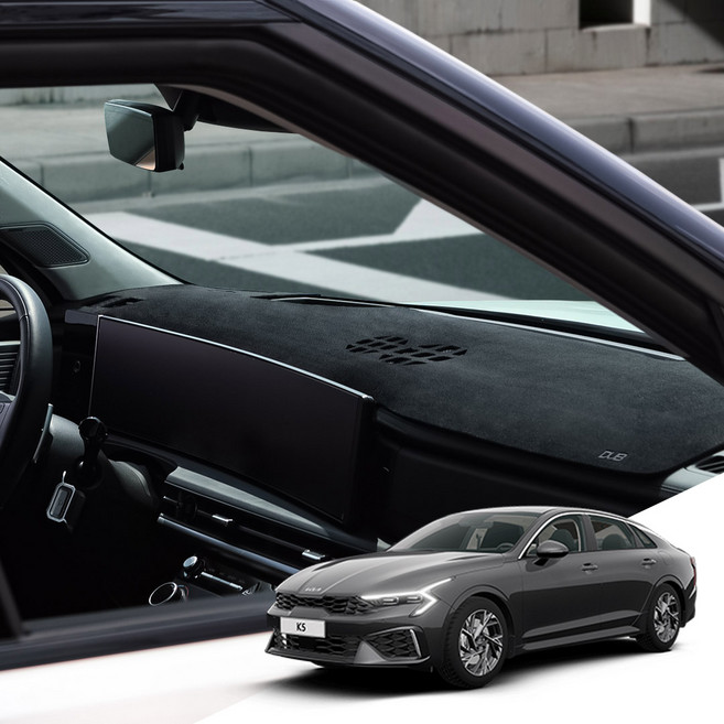 K5 3세대/DL3 DUB 시그니처 벨벳 논슬립 대쉬보드커버, 23년11월~/HUD무/KK286