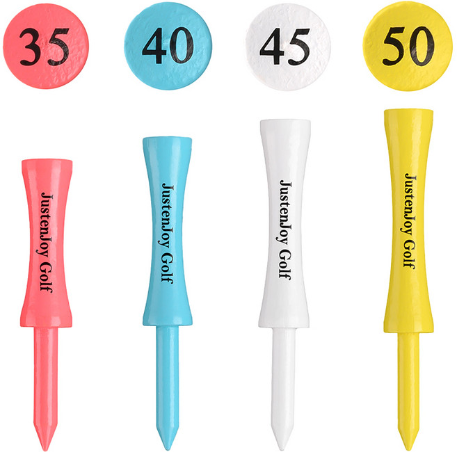 제이제이홈 골프티 골프티꽂이 명품 대나무, 50개, JustenJoy Golf