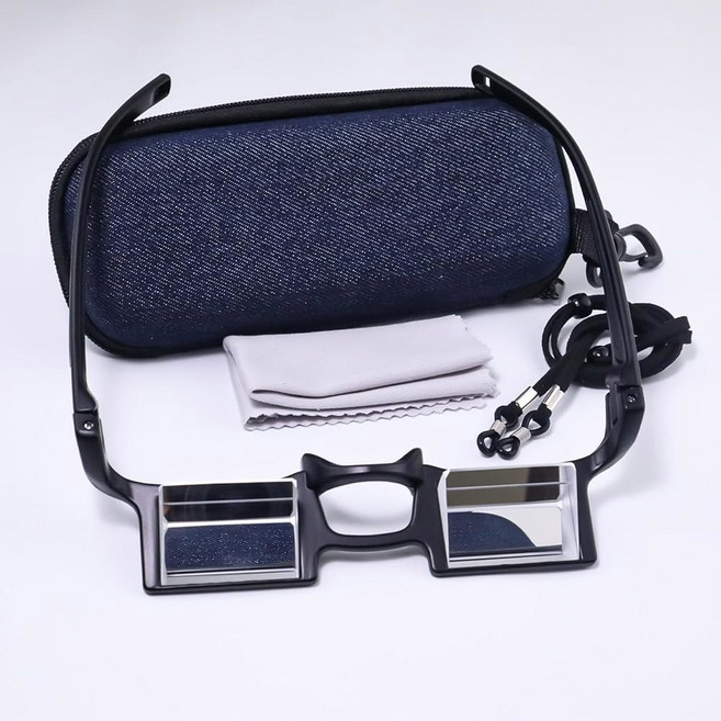 암벽 등반용 레일리바 벨레이 안경 야외 90도 상향 프리즘 안경 경량 등반가의 목 피로를 예방합니다