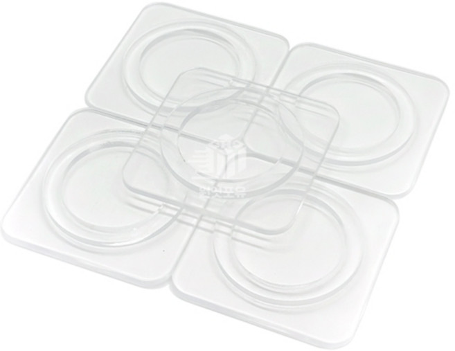 아크릴 가구 받침 시공 매트 식탁 쇼파 보호용, O링 타입