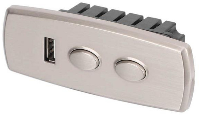 리클라이너 스위치 컨트롤러 USB 포트 충전 전기 소파 원격 제어 리프트 의자 2 버튼 5 핀, 한개옵션0, 1개