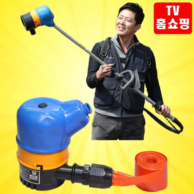 ( LK+TV홈쇼핑 ) 수중 펌프 윙센 예초기 부착형 양수기 소형펌프, 1세트