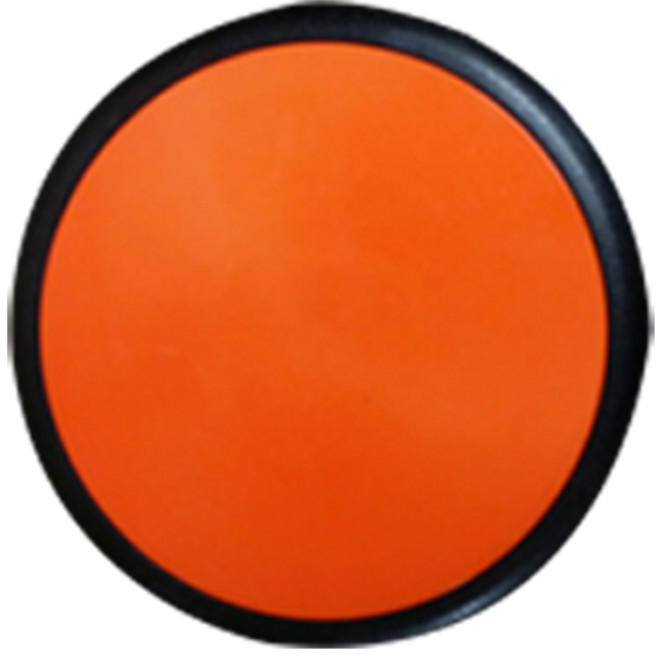 루딕 드럼 연습패드 8인치-LUDWIG-국산 루딕 실리콘 드럼패드, 오렌지, 1개