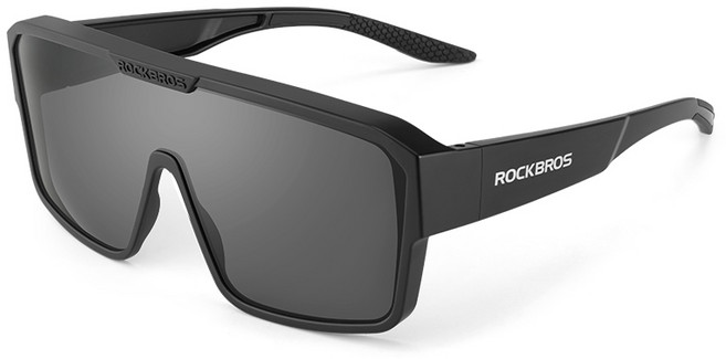 안경위에쓰는 편광 자외선차단 고글, 블랙, 1개