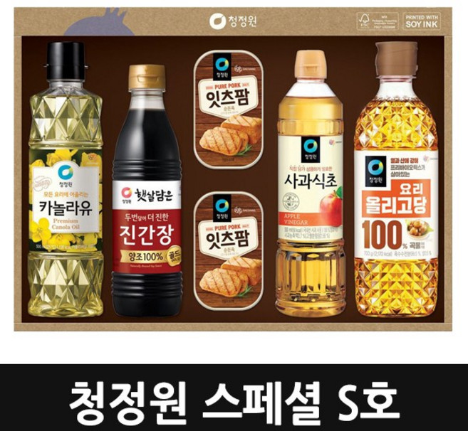 청정원 스페셜S호 추석 선물세트 + 부직포 (23년 9월초배송), 1개